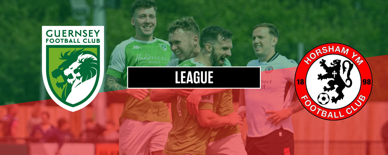 Poster for Guernsey FC vs Horsham YM