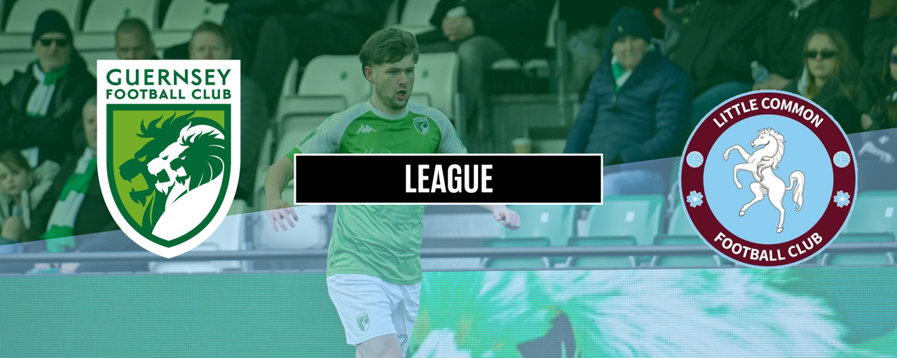 Poster for Guernsey FC vs Little Common