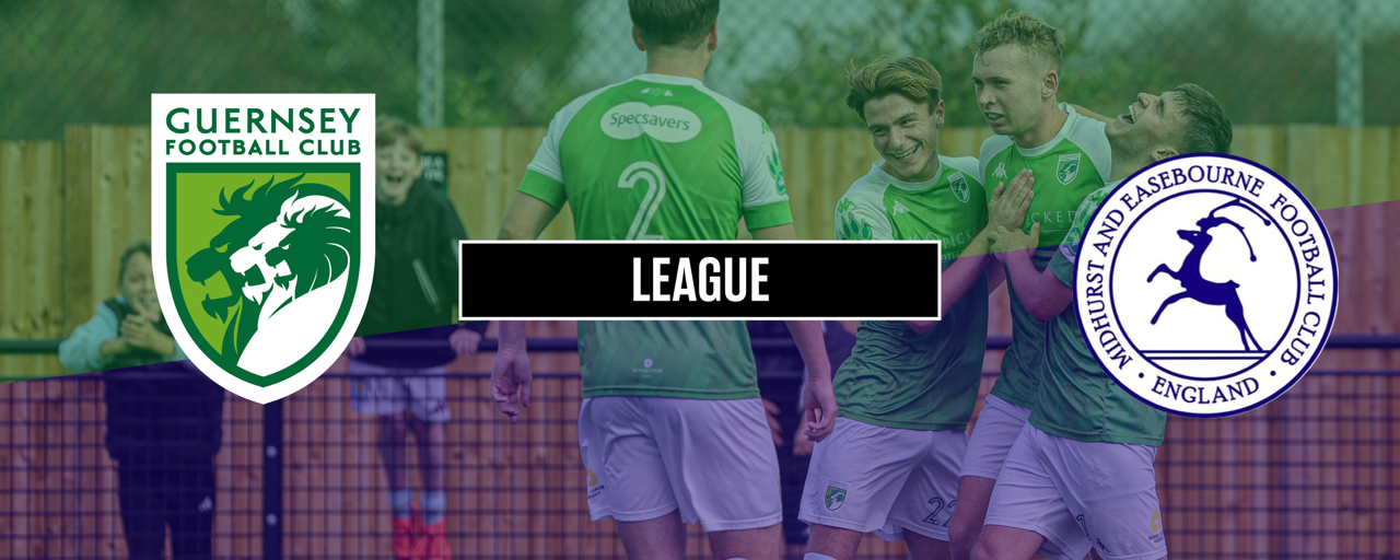 Poster for Guernsey FC vs Midhurst & Easebourne